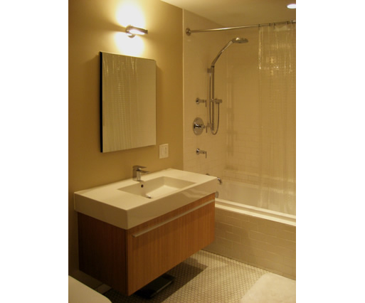 Bathroom Vanity and Tub